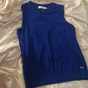 Jewel Blue Calvin Klein Tank Shirt